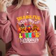 Thankful For My Little Turkeys Teacher Thanksgiving Teachers Comfort Colors Sweatshirt Crimson Thankful For My Little Turkeys Teacher Thanksgiving Teachers Comfort Colors Sweatshirt Crimson