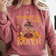 Thankful Math Turkey Teacher Happy Thanksgiving Comfort Colors Sweatshirt Crimson Thankful Math Turkey Teacher Happy Thanksgiving Comfort Colors Sweatshirt Crimson