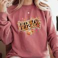 Thankful Teacher Shirts For Women Teach Thanksgiving Teacher Comfort Colors Sweatshirt Crimson Thankful Teacher Shirts For Women Teach Thanksgiving Teacher Comfort Colors Sweatshirt Crimson
