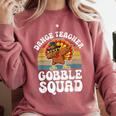 Thanksgiving Dance Teacher Gobble Squad Turkey Comfort Colors Sweatshirt Crimson Thanksgiving Dance Teacher Gobble Squad Turkey Comfort Colors Sweatshirt Crimson