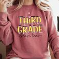 Third Grade Dream Team 3rd Grade Teacher Back To School Kids Comfort Colors Sweatshirt Crimson Third Grade Dream Team 3rd Grade Teacher Back To School Kids Comfort Colors Sweatshirt Crimson