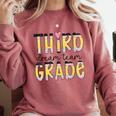 Third Grade Dream Team Back To School 3rd Grade Teacher Comfort Colors Sweatshirt Crimson