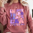 In My Third Grade Era 3rd Grade Teacher Student Boy Girl Comfort Colors Sweatshirt Crimson