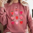 TK Is My Jam Transitional Kindergarten TK Teacher Strawberry Comfort Colors Sweatshirt Crimson TK Is My Jam Transitional Kindergarten TK Teacher Strawberry Comfort Colors Sweatshirt Crimson
