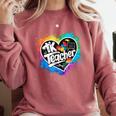 TK Teacher Transitional Kindergarten Heart Back To School Comfort Colors Sweatshirt Crimson TK Teacher Transitional Kindergarten Heart Back To School Comfort Colors Sweatshirt Crimson