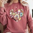 TK Vibes Back To School TK Kid Girl TK Team TK Teacher Women Comfort Colors Sweatshirt Crimson TK Vibes Back To School TK Kid Girl TK Team TK Teacher Women Comfort Colors Sweatshirt Crimson