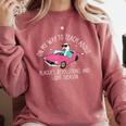 History Teacher Silly Goose Back To School Social Studies Comfort Colors Sweatshirt Crimson