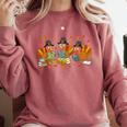 Turkey Reading Books Fall Thanksgiving Teacher Student Comfort Colors Sweatshirt Crimson Turkey Reading Books Fall Thanksgiving Teacher Student Comfort Colors Sweatshirt Crimson