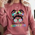 Twin Day Friends Teacher Twinning With My Bestie Comfort Colors Sweatshirt Crimson Twin Day Friends Teacher Twinning With My Bestie Comfort Colors Sweatshirt Crimson