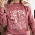 Typography 1st Grade Team Student Teacher Comfort Colors Sweatshirt Crimson Typography 1st Grade Team Student Teacher Comfort Colors Sweatshirt Crimson
