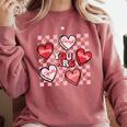 Valentine You Are Loved Worthy Enough Candy Heart Teacher For Men Women Girls Kids Comfort Colors Sweatshirt Crimson Valentine You Are Loved Worthy Enough Candy Heart Teacher For Men Women Girls Kids Comfort Colors Sweatshirt Crimson