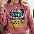 Van Go Vanlife Accessories Artist Art Teacher Comfort Colors Sweatshirt Crimson Van Go Vanlife Accessories Artist Art Teacher Comfort Colors Sweatshirt Crimson