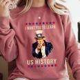 I Want You To Learn US History American Teacher School For Men Women Comfort Colors Sweatshirt Crimson I Want You To Learn US History American Teacher School For Men Women Comfort Colors Sweatshirt Crimson