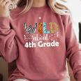 Wild About 4th Grade First Day Of School Teacher Student Comfort Colors Sweatshirt Crimson Wild About 4th Grade First Day Of School Teacher Student Comfort Colors Sweatshirt Crimson
