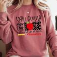 Y'All Gonna Make Me Lose My Mind Up Here Teacher Comfort Colors Sweatshirt Crimson Y'All Gonna Make Me Lose My Mind Up Here Teacher Comfort Colors Sweatshirt Crimson