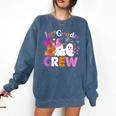 1st Grade Boo Crew First Grade Halloween Costume Teacher Kid Comfort Colors Sweatshirt Denim 1st Grade Boo Crew First Grade Halloween Costume Teacher Kid Comfort Colors Sweatshirt Denim