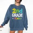 2nd Grade Team T-Shirt 2nd Grade Squad Teacher Comfort Colors Sweatshirt Denim 2nd Grade Team T-Shirt 2nd Grade Squad Teacher Comfort Colors Sweatshirt Denim