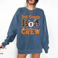 3rd Grade Boo Crew Halloween Teachers Students Costume Comfort Colors Sweatshirt Denim 3rd Grade Boo Crew Halloween Teachers Students Costume Comfort Colors Sweatshirt Denim