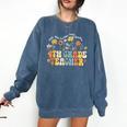 4th Fourth Grade Teacher Appreciation Teaching Wildflowers Comfort Colors Sweatshirt Denim 4th Fourth Grade Teacher Appreciation Teaching Wildflowers Comfort Colors Sweatshirt Denim