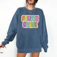 4th Grade Back To School Dalmatian Dots Teacher Student Comfort Colors Sweatshirt Denim 4th Grade Back To School Dalmatian Dots Teacher Student Comfort Colors Sweatshirt Denim