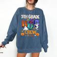 5th Grade Boo Crew Teacher Student Halloween Costume For Men Women Kids Comfort Colors Sweatshirt Denim 5th Grade Boo Crew Teacher Student Halloween Costume For Men Women Kids Comfort Colors Sweatshirt Denim