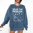 67 Math Meme Solve The Problem Teacher For Student Comfort Colors Sweatshirt Denim 67 Math Meme Solve The Problem Teacher For Student Comfort Colors Sweatshirt Denim