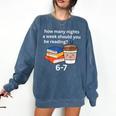 67 Meme English Teacher Reading Book Lover Humor Comfort Colors Sweatshirt Denim 67 Meme English Teacher Reading Book Lover Humor Comfort Colors Sweatshirt Denim
