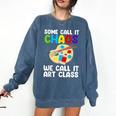 Art Teacher For Men Women Art Teacher Appreciation Comfort Colors Sweatshirt Denim Art Teacher For Men Women Art Teacher Appreciation Comfort Colors Sweatshirt Denim