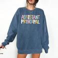 Assistant Principal Back To School Teacher Appreciation Comfort Colors Sweatshirt Denim Assistant Principal Back To School Teacher Appreciation Comfort Colors Sweatshirt Denim