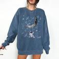 Astronaut Purple Moon Swing NASA Space Science Teacher Comfort Colors Sweatshirt Denim Astronaut Purple Moon Swing NASA Space Science Teacher Comfort Colors Sweatshirt Denim