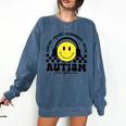 Autism Awareness Acceptance Special Education Teacher Kids Comfort Colors Sweatshirt Denim Autism Awareness Acceptance Special Education Teacher Kids Comfort Colors Sweatshirt Denim