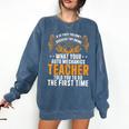 Auto Mechanic Teacher Car Repair Auto Mechanic Comfort Colors Sweatshirt Denim Auto Mechanic Teacher Car Repair Auto Mechanic Comfort Colors Sweatshirt Denim