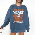Band Teacher Halloween Shirt Costume School Marching Band For Men Women Comfort Colors Sweatshirt Denim Band Teacher Halloween Shirt Costume School Marching Band For Men Women Comfort Colors Sweatshirt Denim