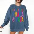 I Am Bilingual I Haha And Jaja Latina Latino Spanish Teacher Comfort Colors Sweatshirt Denim I Am Bilingual I Haha And Jaja Latina Latino Spanish Teacher Comfort Colors Sweatshirt Denim