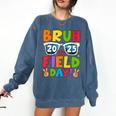 Bruh It's Field Day Teacher Boys Girls Kids Field Day 2025 Comfort Colors Sweatshirt Denim Bruh It's Field Day Teacher Boys Girls Kids Field Day 2025 Comfort Colors Sweatshirt Denim