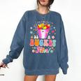 Be A Bucket Filler Teacher Teaching Groovy Back To School For Men Women Comfort Colors Sweatshirt Denim Be A Bucket Filler Teacher Teaching Groovy Back To School For Men Women Comfort Colors Sweatshirt Denim