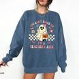 You Can't Scare Me I'm A School Teacher's Aide Halloween Comfort Colors Sweatshirt Denim You Can't Scare Me I'm A School Teacher's Aide Halloween Comfort Colors Sweatshirt Denim