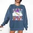 You Can't Scare Me I'm A Teacher Halloween Comfort Colors Sweatshirt Denim You Can't Scare Me I'm A Teacher Halloween Comfort Colors Sweatshirt Denim