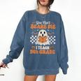 You Can't Scare Me I Teach 5th Grade Retro Teacher Halloween Comfort Colors Sweatshirt Denim You Can't Scare Me I Teach 5th Grade Retro Teacher Halloween Comfort Colors Sweatshirt Denim
