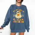 You Can't Scare Me I Teach 6th Grade Halloween Teacher Ghost Comfort Colors Sweatshirt Denim You Can't Scare Me I Teach 6th Grade Halloween Teacher Ghost Comfort Colors Sweatshirt Denim