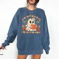 You Can't Scare Me I Teach Fifth Grade Halloween Teacher Comfort Colors Sweatshirt Denim You Can't Scare Me I Teach Fifth Grade Halloween Teacher Comfort Colors Sweatshirt Denim