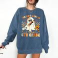 You Can't Scare Me I Teach Sixth Grade Teacher Halloween Comfort Colors Sweatshirt Denim You Can't Scare Me I Teach Sixth Grade Teacher Halloween Comfort Colors Sweatshirt Denim