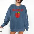 Caterpillar Friday Fruit Kindergarten Teacher Men Women Kids Comfort Colors Sweatshirt Denim Caterpillar Friday Fruit Kindergarten Teacher Men Women Kids Comfort Colors Sweatshirt Denim