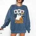 Chemistry Boo Ghost Element Of Surprise Science Teacher Tee Comfort Colors Sweatshirt Denim