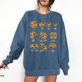 Chocolate Cookie Quick Math Fraction Math Teachers For Men Women Girls Kids Comfort Colors Sweatshirt Denim