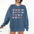Christmas Math Quiz Teacher Equation Math Teacher Comfort Colors Sweatshirt Denim Christmas Math Quiz Teacher Equation Math Teacher Comfort Colors Sweatshirt Denim