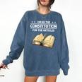 Cool History Teacher Read The Constitution For The Articles Comfort Colors Sweatshirt Denim Cool History Teacher Read The Constitution For The Articles Comfort Colors Sweatshirt Denim