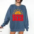 Cute Bilingual Spanish Teacher Buenos Dias Sunshine Comfort Colors Sweatshirt Denim Cute Bilingual Spanish Teacher Buenos Dias Sunshine Comfort Colors Sweatshirt Denim