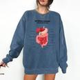 Digestive System Anatomy Anatomical Biology Teacher Men Women Comfort Colors Sweatshirt Denim