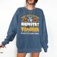I Don't Need A Costume I'm Chemistry Teacher Cool Halloween Comfort Colors Sweatshirt Denim